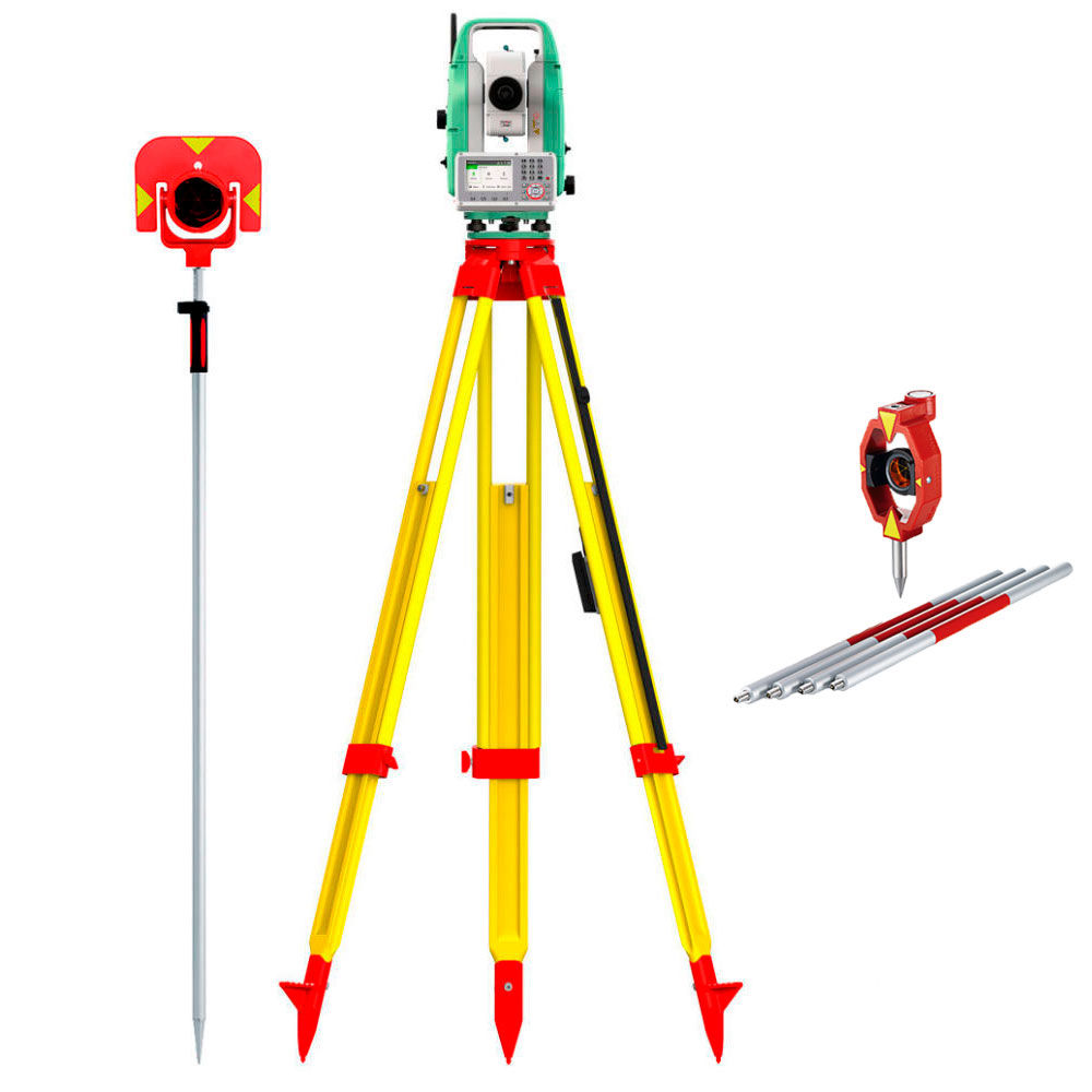 Комплект тахеометра Leica TS10 1" R500  + GST20 + GPR111 + GLS11 + GMP111-0 