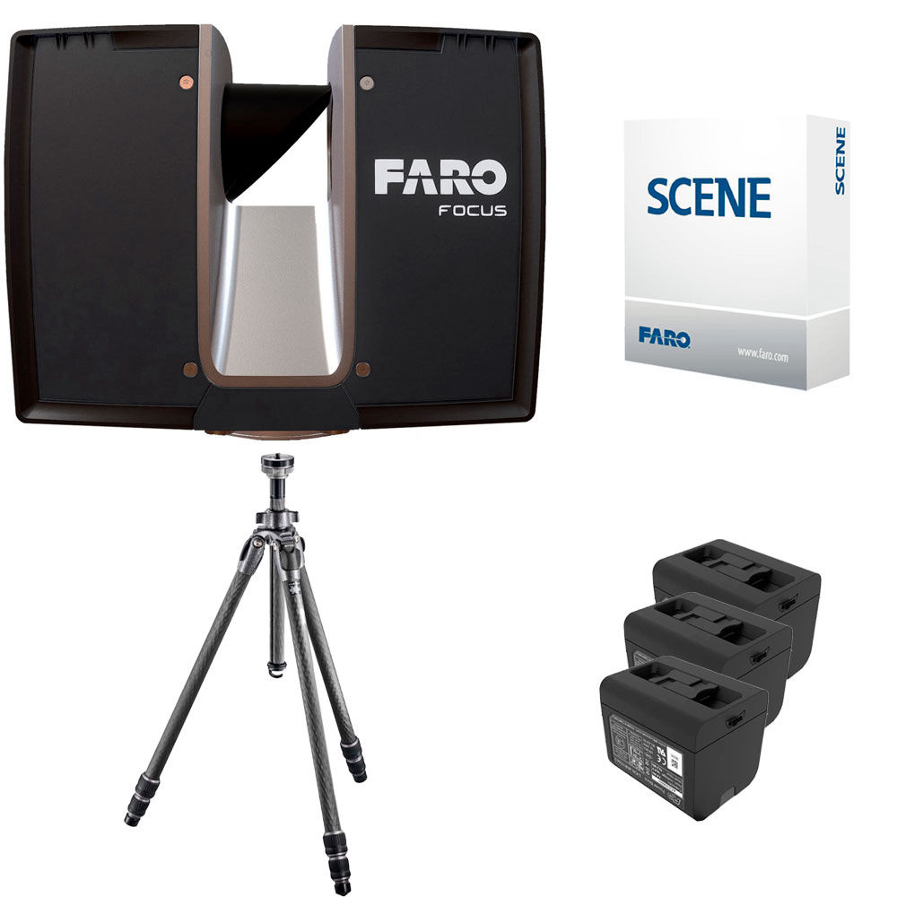 Лазерный сканер FARO Focus Premium 150 + штатив Gitzo + ПО Scene + сферы FARO LS9-H SET